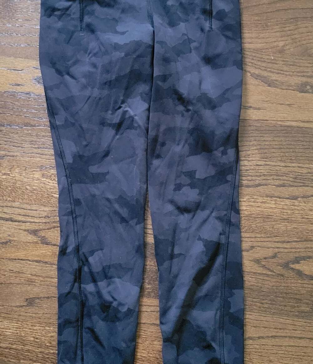 lululemon Fast and Free High-Rise Tight 25" Heritage 365 Back Camo,Size 2